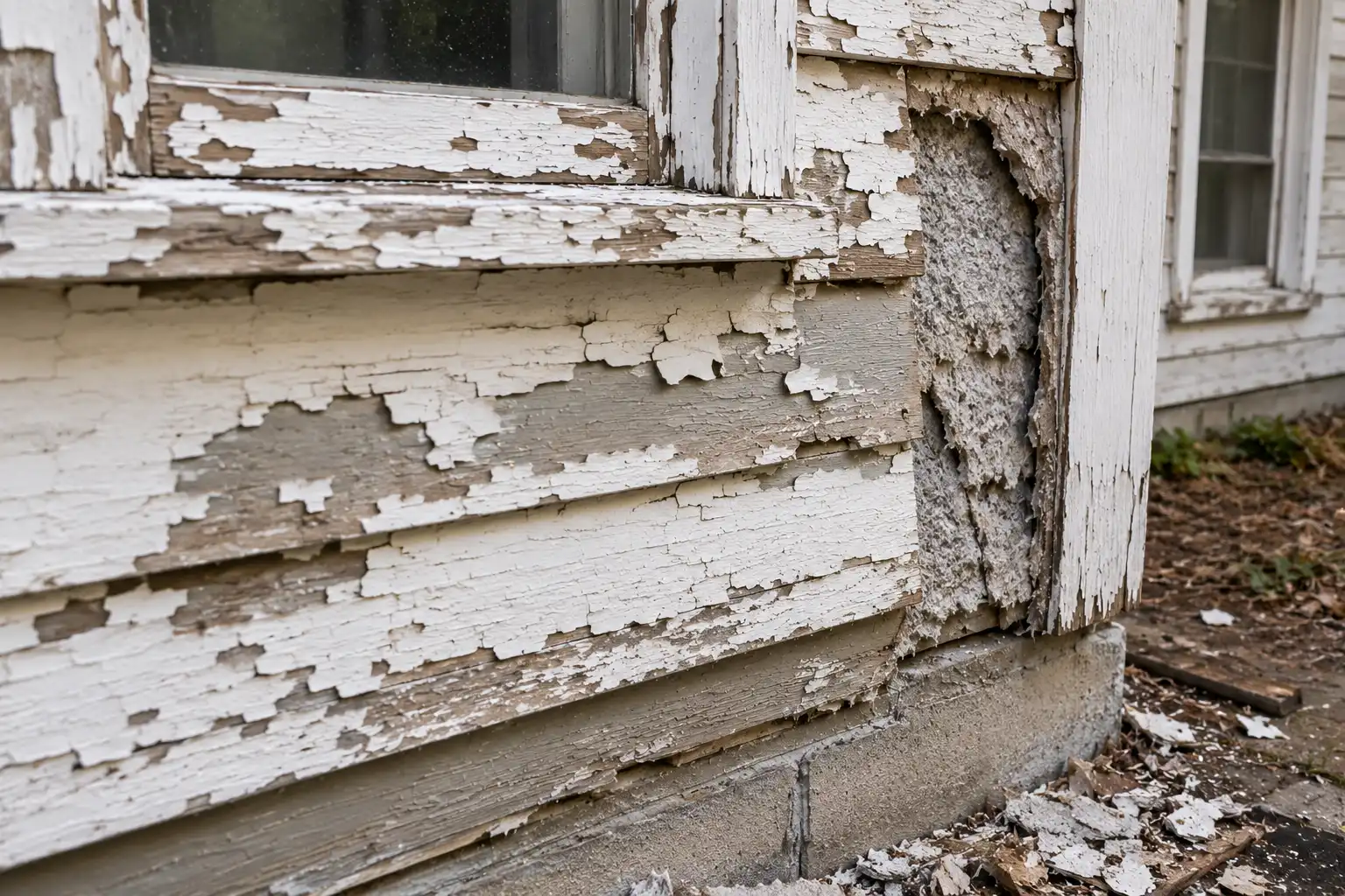 Lead paint and asbestos disclosure considerations in older storm-damaged homes