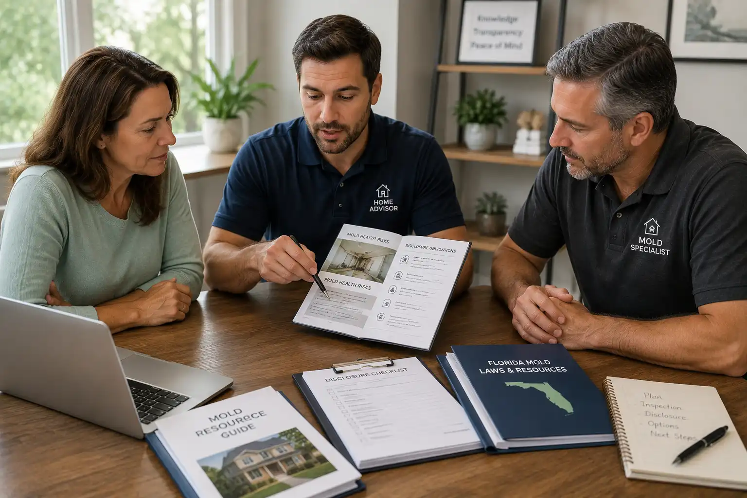Free mold and legal resources for Florida home sellers